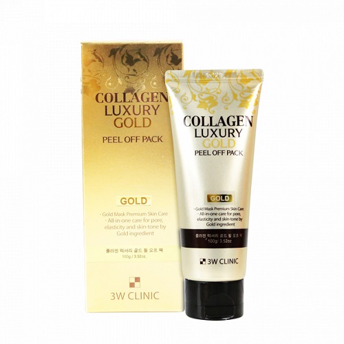 Mặt Nạ Vàng 3W Clinic Collagen Luxury Gold Peel Off Pack