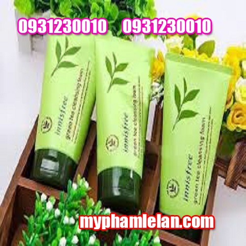 Sữa Rửa Mặt Innisfree Trà Xanh 150ml Green Tea Cleansing Foam